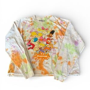 Nickelodeon Colorful Character Long Sleeve Tee